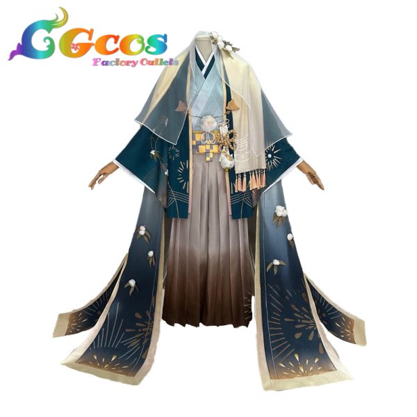 画像1: 本格幻想RPG 陰陽師　不見岳　雲山絶景　コスプレ衣装 (1)