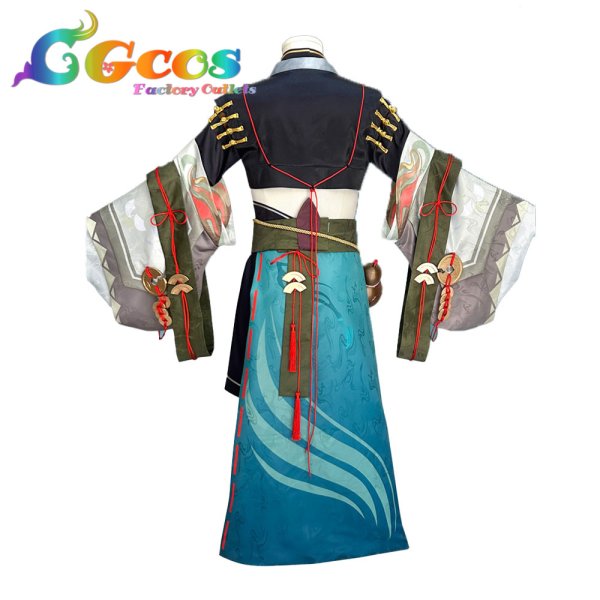 画像2: 本格幻想RPG 陰陽師　神酒星熊童子　コスプレ衣装 (2)