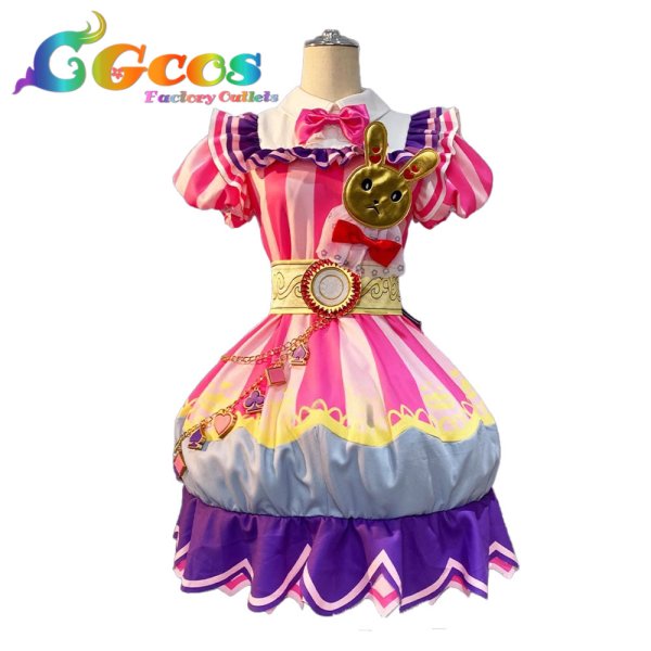 画像1: プリパラ　真中らぁら　ま〜ぶる Make up a-ha-ha!　コスプレ衣装 (1)