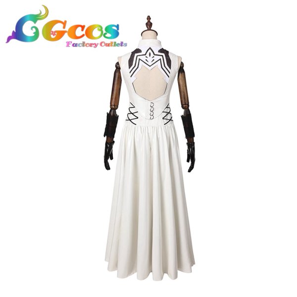 画像2: ファイナルファンタジーXIV　ヨルハ五一式軍装　スノウホワイト　ニーアコラボ　コスプレ衣装 (2)