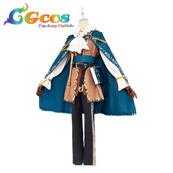 画像2: IdentityV 第五人格　教授(ルキノ・ドゥルギ)　吟遊詩人　コスプレ衣装 (2)