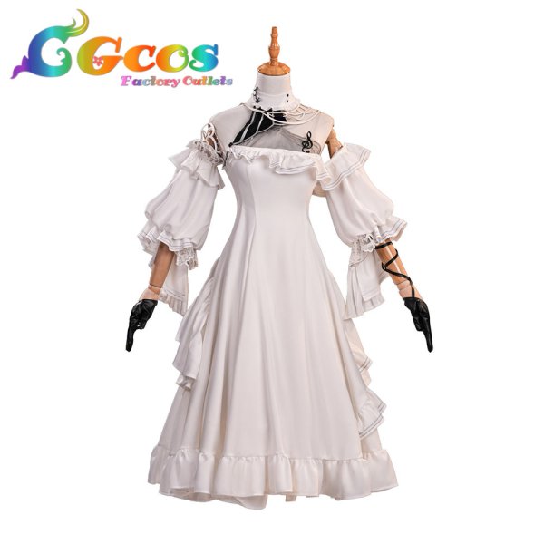 画像1: 鳴潮(Wuthering Waves)　フローヴァ　Reveries in the Crimson Beyond　コスプレ衣装 (1)