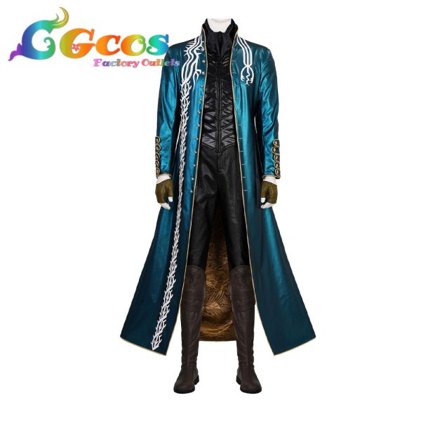 画像1: Devil May Cry 3　バージル　コスプレ衣装 (1)