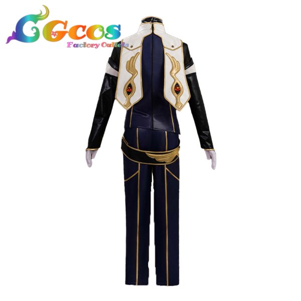 画像4: コードギアス 反逆のルルーシュ　枢木スザク　ナイト オブ ゼロ　コスプレ衣装 (4)