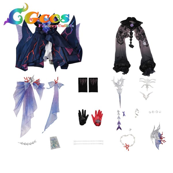 画像4: 崩壊：スターレイル　セイレンス　コスプレ衣装 (4)