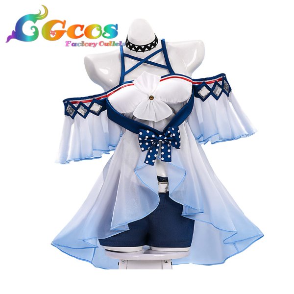 画像1: アークナイツ　スカジ　ウェーブライダーWR04　コスプレ衣装 (1)