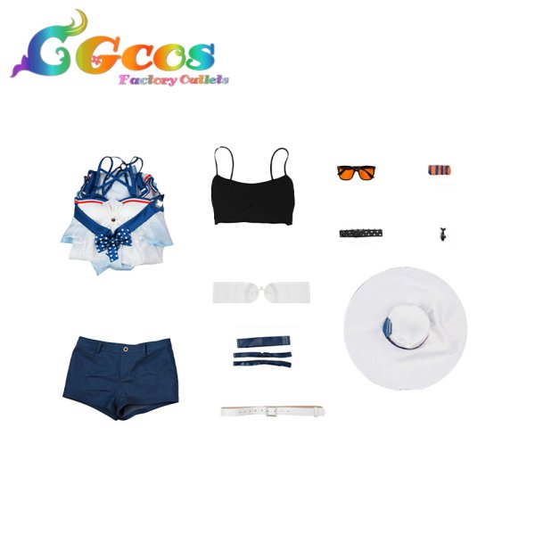 画像4: アークナイツ　スカジ　ウェーブライダーWR04　コスプレ衣装 (4)