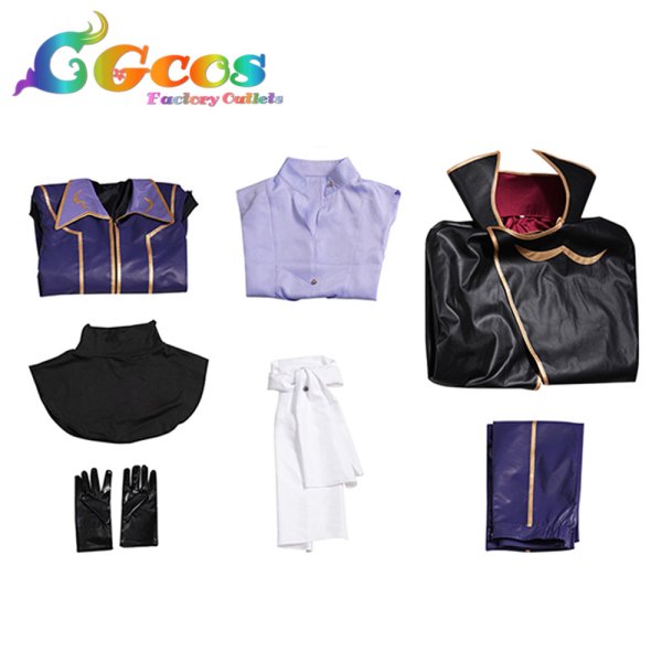 画像5: コードギアス 反逆のルルーシュ　ルルーシュ・ランペルージ　ゼロ/R2　コスプレ衣装 (5)