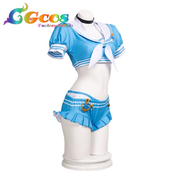 画像2: 勝利の女神：NIKKE　ネオン　夏の夜の幽霊船探検ファイル　コスプレ衣装 (2)