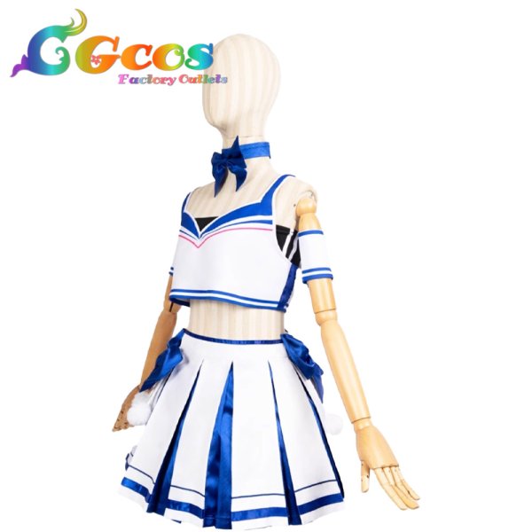 画像2: 勝利の女神：NIKKE　ポリ　チアーアップ・ポリス　コスプレ衣装 (2)