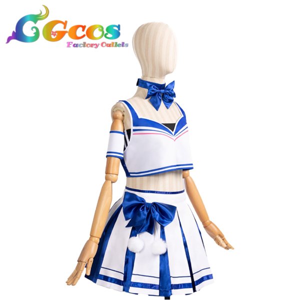 画像3: 勝利の女神：NIKKE　ポリ　チアーアップ・ポリス　コスプレ衣装 (3)