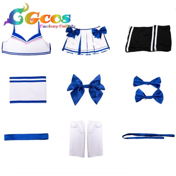 画像4: 勝利の女神：NIKKE　ポリ　チアーアップ・ポリス　コスプレ衣装 (4)