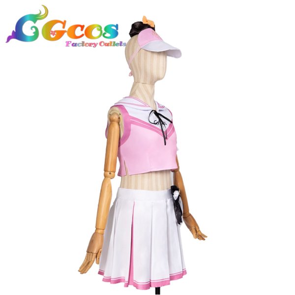 画像2: ブルーアーカイブ　聖園ミカ　チアガール　コスプレ衣装 (2)