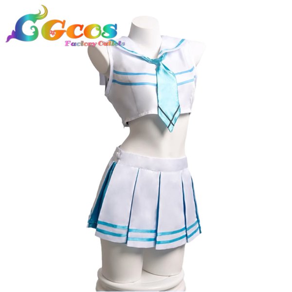 画像1: ブルーアーカイブ　小鳥遊ホシノ　チアガール　コスプレ衣装 (1)