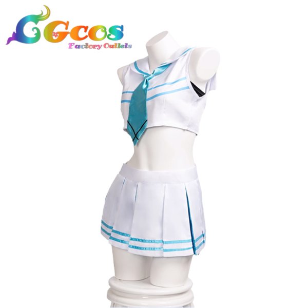 画像2: ブルーアーカイブ　小鳥遊ホシノ　チアガール　コスプレ衣装 (2)