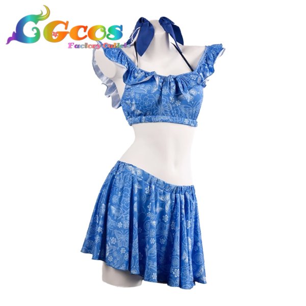 画像1: 勝利の女神：NIKKE　アンカー　水着　コスプレ衣装 (1)