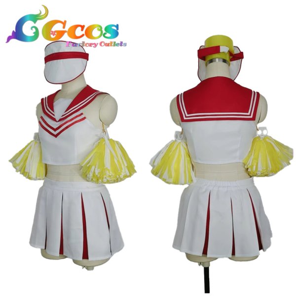 画像2: ブルーアーカイブ　春原ココナ　チアガール　コスプレ衣装 (2)