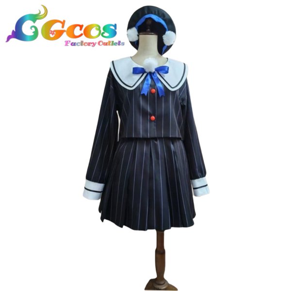 画像1: バーチャルYouTuber　VTuber　しぐれうい　雨衣　コスプレ衣装 (1)