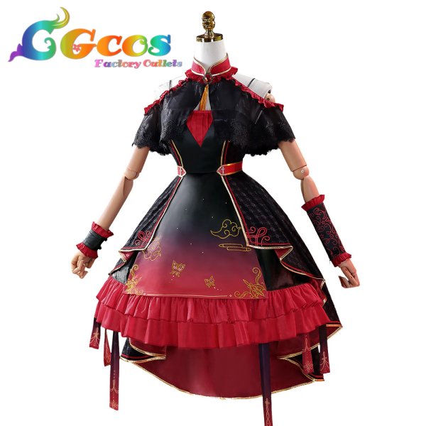 画像1: プロジェクトセカイ カラフルステージ！ feat. 初音ミク　小豆沢こはね　酔いどれ知らず　コスプレ衣装 (1)