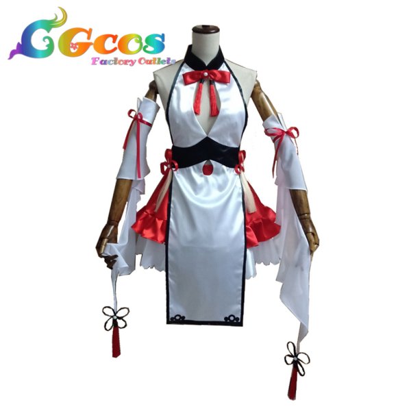 画像1: アズールレーン　雪風　冬のユキカゼ　コスプレ衣装 (1)