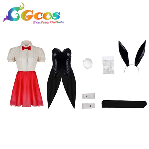 画像7: 五等分の花嫁　中野一花　中野二乃　中野四葉　中野五月　バニーver.　コスプレ衣装 (7)