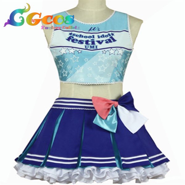 画像8: ラブライブ! School idol project　チアガールver.　矢澤にこ　南ことり　東條希　西木野真姫　絢瀬絵里　小泉花陽　星空凛　園田海未　高坂穂乃果　コスプレ衣装 (8)