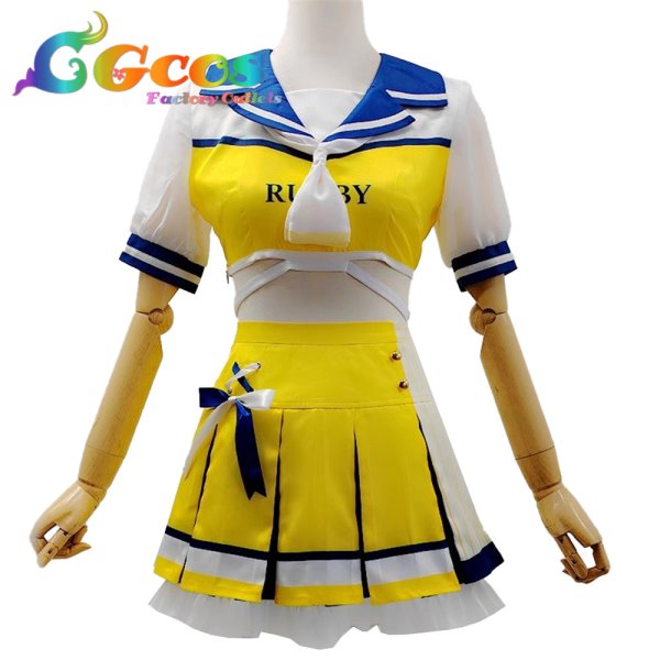 画像2: ラブライブ! School idol project　チアガール編　矢澤にこ　南ことり　東條希　西木野真姫　絢瀬絵里　小泉花陽　星空凛　園田海未　高坂穂乃果　コスプレ衣装 (2)