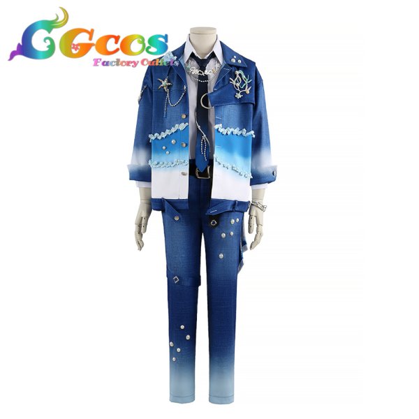 画像1: あんさんぶるスターズ！　Deep into you　遊木真　深海奏汰　巴日和　乙狩アドニス　神崎颯馬　月永レオ　青葉つむぎ　コスプレ衣装 (1)