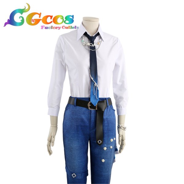 画像4: あんさんぶるスターズ！　Deep into you　遊木真　深海奏汰　巴日和　乙狩アドニス　神崎颯馬　月永レオ　青葉つむぎ　コスプレ衣装 (4)