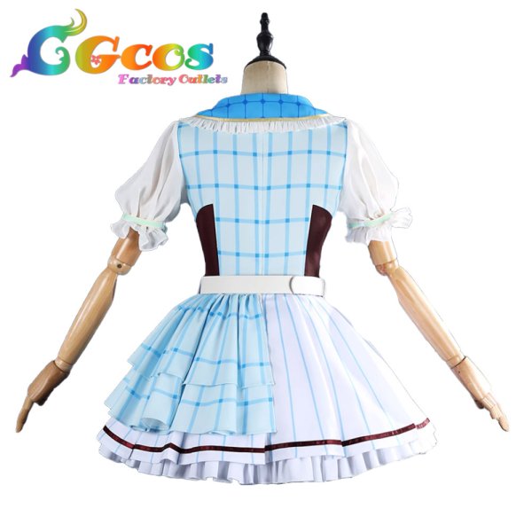 画像3: ラブライブ！サンシャイン!!　Aqours　15th Anniversary　渡辺曜　高海千歌　国木田花丸　黒澤ダイヤ　黒澤ルビィ　津島善子　松浦果南　小原鞠莉　桜内梨子　コスプレ衣装 (3)