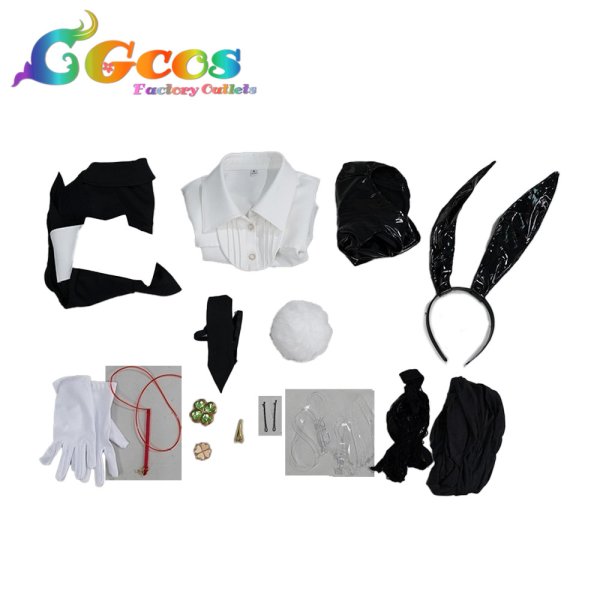 画像4: 勝利の女神：NIKKE　エード　エージェントバニー　コスプレ衣装 (4)