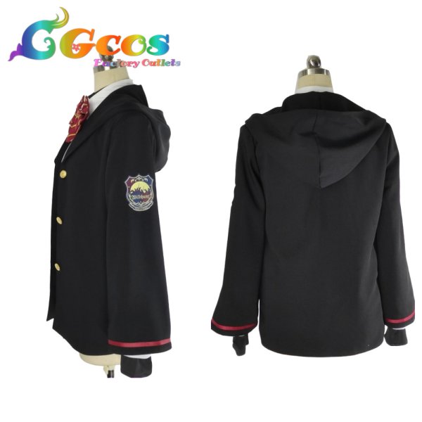 画像2: ブルーアーカイブ　白尾エリ　コスプレ衣装 (2)