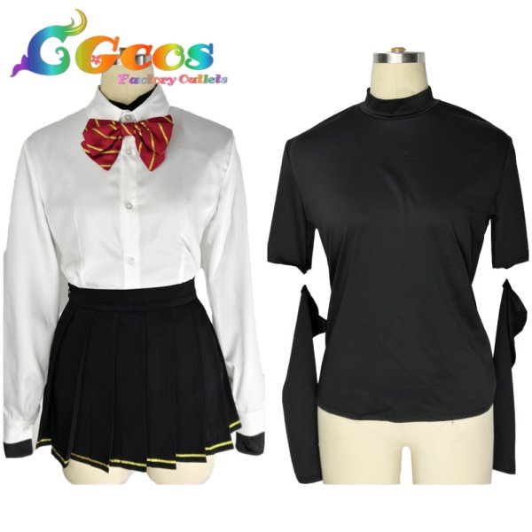 画像3: ブルーアーカイブ　白尾エリ　コスプレ衣装 (3)