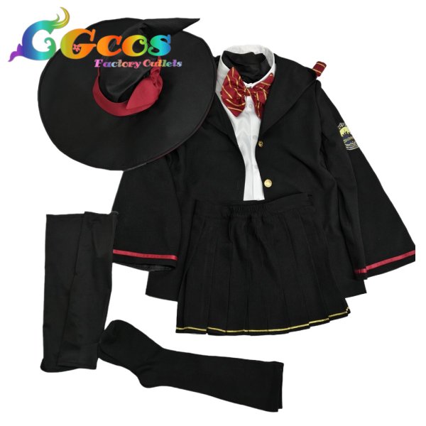 画像4: ブルーアーカイブ　白尾エリ　コスプレ衣装 (4)