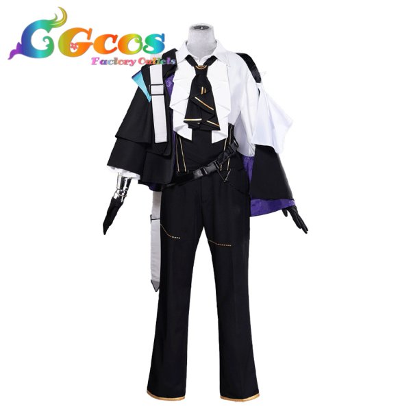 画像1: アークナイツ　シャレム　コスプレ衣装 (1)