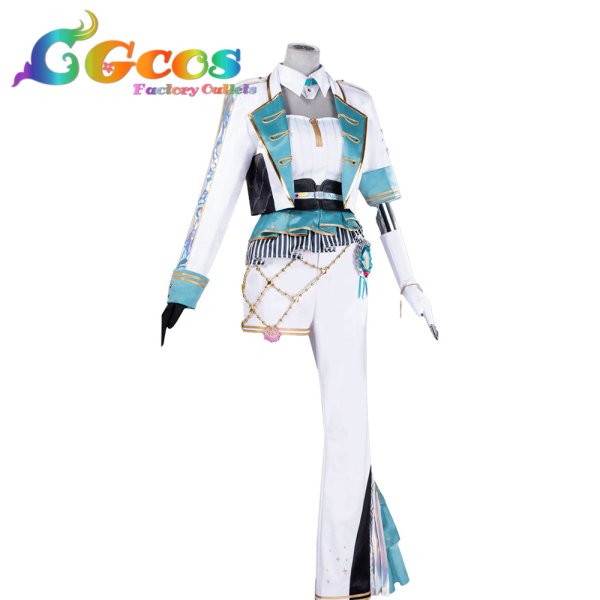 画像1: プロジェクトセカイ カラフルステージ！ feat. 初音ミク　白石杏　5th Anniversary 感謝祭　コスプレ衣装 (1)