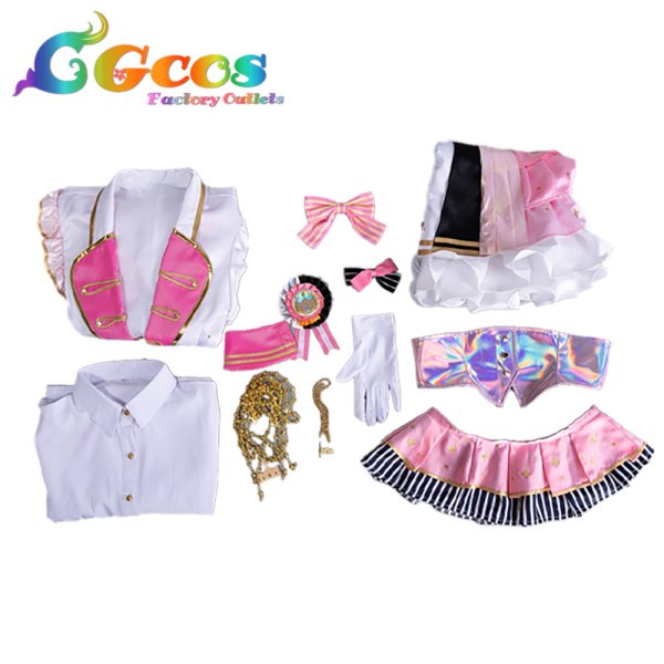 画像6: プロジェクトセカイ カラフルステージ！ feat. 初音ミク　鳳えむ　5th Anniversary 感謝祭　コスプレ衣装 (6)