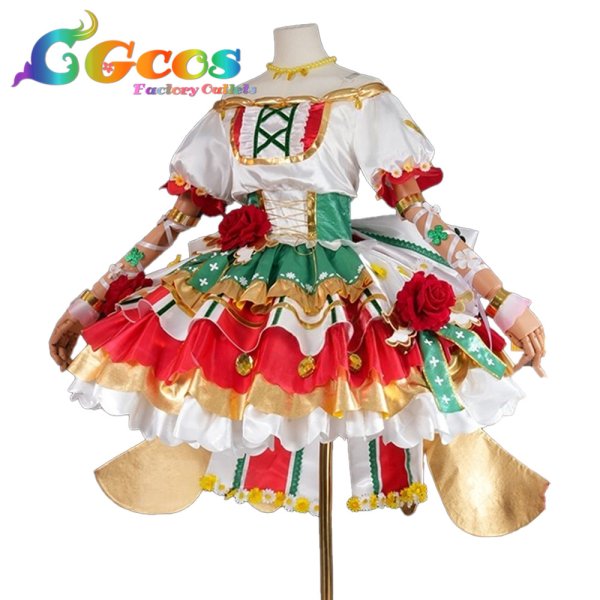 画像2: プリパラ　緑風ふわり　スーパーサイリウム　コスプレ衣装 (2)