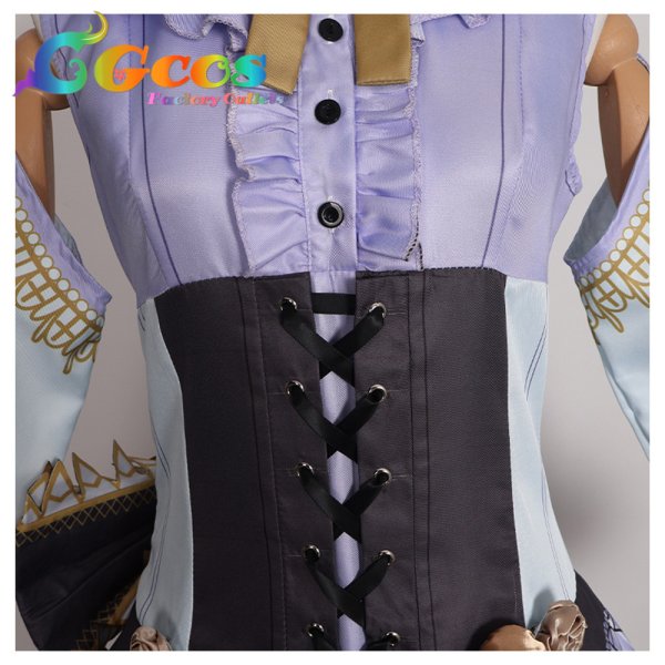 画像3: プロジェクトセカイ カラフルステージ！ feat. 初音ミク　宵崎奏　マスク・オブ・ティア　生きているように　コスプレ衣装 (3)