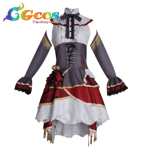 画像1: プロジェクトセカイ カラフルステージ！ feat. 初音ミク　朝比奈まふゆ　マスカレードドール　不自由マスカレード　コスプレ衣装 (1)