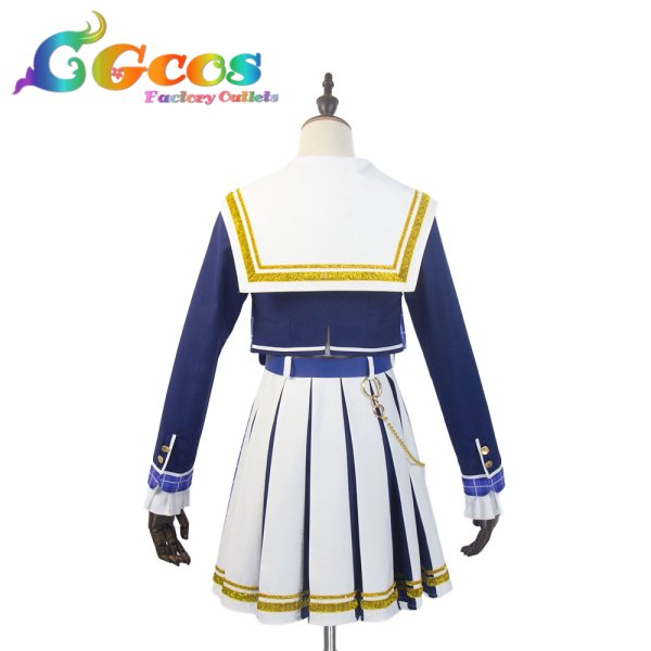 画像3: アイカツアカデミー！　姫乃みえる　真未夢メエ　和央パリン　凛堂たいむ　制服　コスプレ衣装 (3)