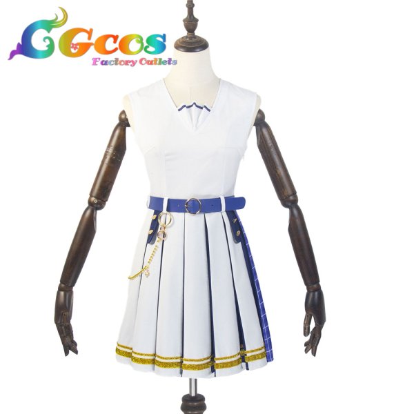 画像4: アイカツアカデミー！　姫乃みえる　真未夢メエ　和央パリン　凛堂たいむ　制服　コスプレ衣装 (4)