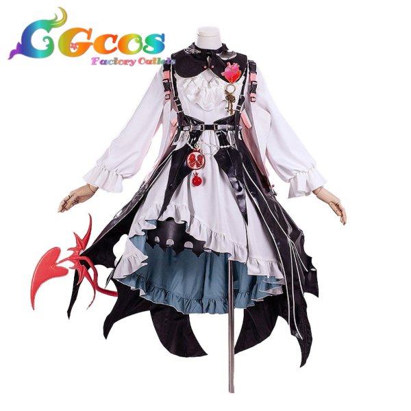 画像1: アークナイツ　ニンフ　甘美な真心　コスプレ衣装 (1)