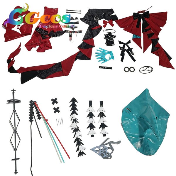 画像4: アークナイツ　濁心スカジ　コスプレ衣装 (4)