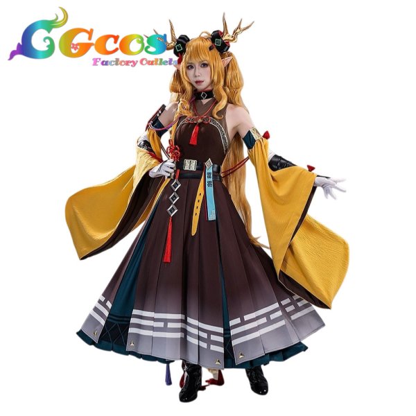 画像1: アークナイツ　司霆レイズ　コスプレ衣装 (1)