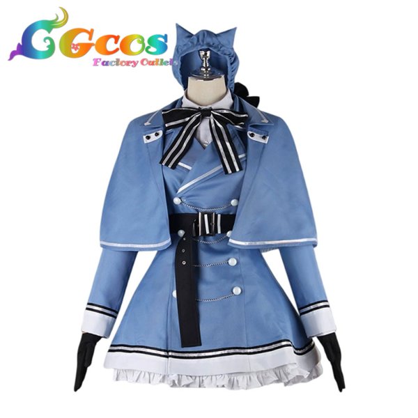 画像1: プロジェクトセカイ カラフルステージ！ feat. 初音ミク　桐谷遥　コスプレ衣装 (1)