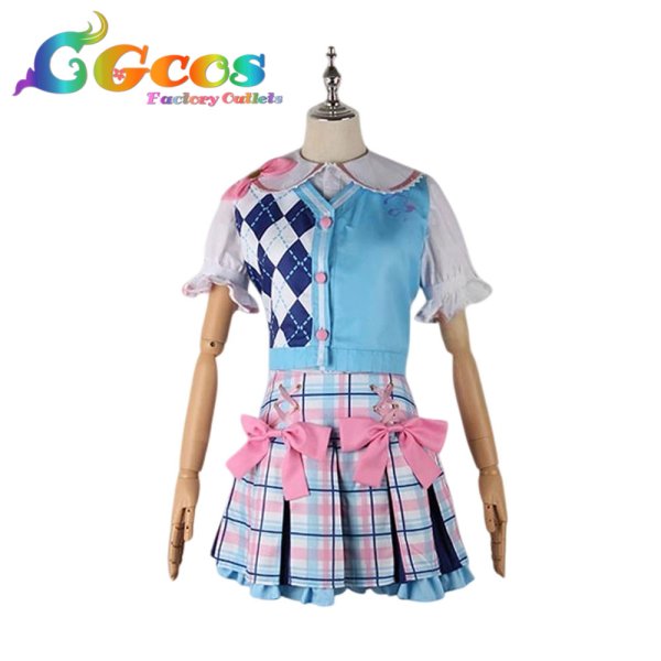 画像1: アイドルマスター シンデレラガールズ　西園寺琴歌　メイク・マイ・トレンド　コスプレ衣装 (1)