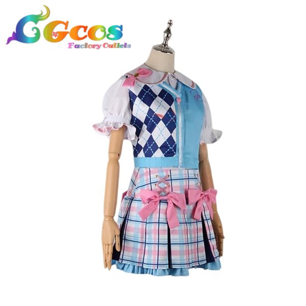 画像2: アイドルマスター シンデレラガールズ　西園寺琴歌　メイク・マイ・トレンド　コスプレ衣装 (2)