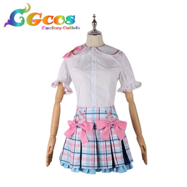 画像5: アイドルマスター シンデレラガールズ　西園寺琴歌　メイク・マイ・トレンド　コスプレ衣装 (5)