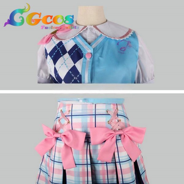 画像7: アイドルマスター シンデレラガールズ　西園寺琴歌　メイク・マイ・トレンド　コスプレ衣装 (7)